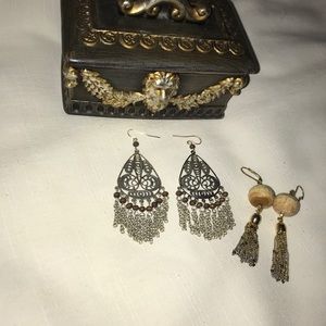 2 pair of  Boho earrings